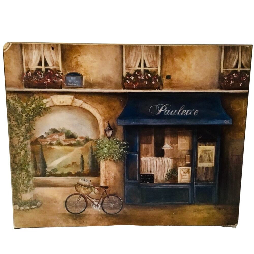 Original Art Print on Wood - Paris